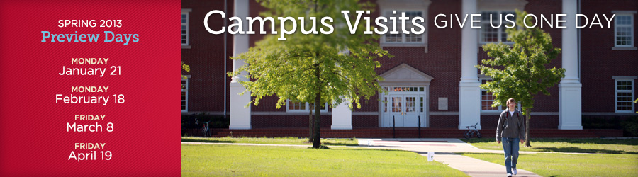 This spring, give us one day