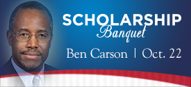 Scholarship Banquet featuring Ben Carson - Oct. 22, 2013