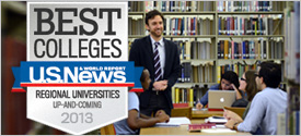 U.S. News Ranking for Regional Universities - Up-and-Coming