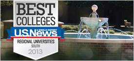 U.S. News Ranking for Regional Universities - South