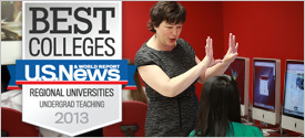 U.S. News Ranking for Regional Universities - Undergrad Teaching
