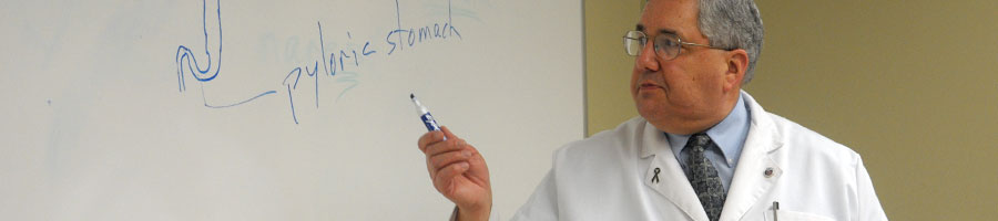Dr. McMahan lectures