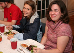 Delta-Psi Chapter Celebrates Best Chapter Award with Pizza Party