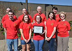 Phi Alpha Theta Celebrates Its Annual Red T-shirt Spirit Day