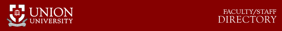 Faculty/Staff Directory at Union University