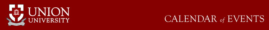 Calendar of Events at Union University