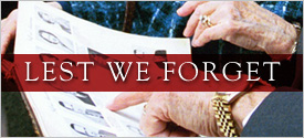 Lest We Forget