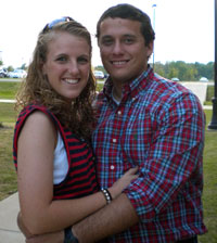 David Wilson and his fiancee Kristen Lee. (Photo provided)