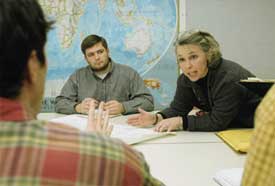 Ann Livingstone, associate professor of political science, says that her time in Syria this month will help her own students in the classroom when she returns.