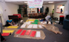 Assignment: Trading Spaces - Despite the apparent chaos of the commons on Monday night, the kitchens were completely transformed by Wednesday. - Photo by Kristen Hiller