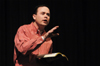 In the spring's first chapel service, University Minister Todd Brady spoke about three promises found in Jeremiah to encourage the student body and faculty for the new semester. - Photo by Jim Veneman