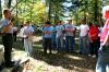 Students listen to the staff at Pinson Mounds to learn what to do for their Day of Remembrance project.  The project was headed up by the history department. - Photo by Kristi McMurry