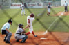 04/30/03 - Freshman Steven Sweat, third baseman and pitcher, steps up to the plate at the game on Wednesday, April 30. Union hosted the tournament, which continued through Saturday, May 3. The season ended for Union’s Bulldogs after a 1-7 loss to Lee University on day two of the TranSouth Conference Baseball Tournament. The Bulldogs ended with a 11-10 TranSouth record and finished the season with a 35-18 overall record.