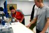 Engineering students run experiments in the engineering lab. - Photo by Kristi McMurry