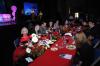 Peyton Manning and the Whites eat dinner just before Manning speaks at the Roy L. White Legacy Golf & Gala gala at the Carl Perkins Civic Center. - Photo by Morris Abernathy