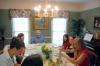 Union Students were served a home-cooked meal by Dr. Bill and Alice Nettles as part of Be Our Guest. - Photo by Kristi McMurry