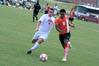 Chris Waugh, sophomore sports medicine major, attempts a steal against Brewton Parker. - Photo by Kristi McMurry
