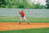 04/116/03 - Chris Ring, alumnas and former �鶹��Ƶ graduate assistant fields the shortstop position durning the 2003 �鶹��Ƶ Baseball Alumni Game.