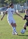Jamie Haynes sends the ball downfield. - Photo by Tommy Sadler