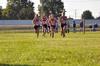 10/3/09 - Union women's cross country teams warms up prior to the Union Cross Country Invitational. - Uncredited