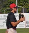 Cole McAdams, fall scrimmage game. - Photo by Steven Aldridge
