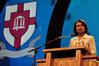 Condoleezza Rice, who served as secretary of state for President George W. Bush, was the keynote speaker for Union’s 12th annual Scholarship Banquet at the Carl Perkins Civic Center. - Photo by Beth Spain