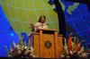 Condoleezza Rice, who served as secretary of state for President George W. Bush, was the keynote speaker for Union’s 12th annual Scholarship Banquet at the Carl Perkins Civic Center. - Photo by Abby Ott