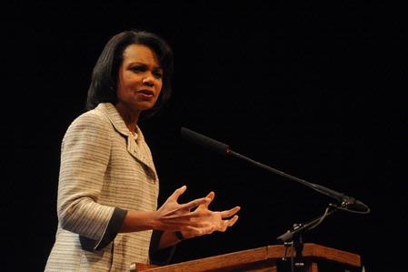 Condoleezza Rice, who served as secretary of state for President George W. Bush, was the keynote speaker for Union’s 12th annual Scholarship Banquet at the Carl Perkins Civic Center.