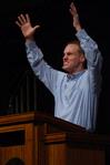 David Platt speaks in chapel during the annual Faith in Practice series. - Photo by Megan Bailey