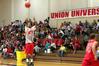 10/22/09 - Stan McNeil, junior, shoots three pointers in a competition against one of the Lady Bulldogs during Bulldog Madness.  - Kristi McMurry