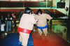 Sumo action from Up 'Til Dawn 2003. - Photo by Jonathan Blair