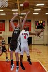 11/7/09 - Jessica Graves, senior sports medicine major, goes up for the rebound during a game against St. Francis on Nov.7. - Megan Bailey