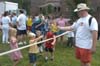 DMS major Jonathan Blair entertains some younger fans at the Jump 5 concert sponsored by Union in Franklin, Tenn. - Photo by Jim Veneman