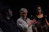 Director David Burke instructs Scott McSwain and Jill Brown for Zombies from the Beyond.  - Photo by Morris Abernathy