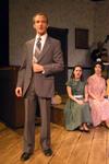 Kip Arrowood, Sara Chinery, and Emma Robertson perform in Smoke on the Mountain. - Photo by Angela Abbamonte
