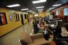 Students gather upstairs in the open lounge area in the Bowld Student Commons. - Photo by Morris Abernathy