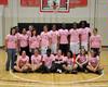 Women' basketball participates in Cancer Awareness Night at Union University - Photo by Steven Aldridge