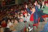 The crowd goes wild when Union's Lady Bulldogs score in Game 1 of the NAIA Women's Basketball National Tournament against Southwestern Assemblies of God University. The Lady Bulldogs won 86-47. - Photo by Beth Spain