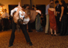 Juniors James Layton and Carlyn Reeves enjoy swing dancing at the Cardinal Ball.
 - Photo by Justin Veneman