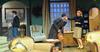 David Conway, Chad Hoy, and Jillian Barron perform in the Union University Players production of The Mousetrap.  - Photo by Morris Abernathy