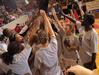 The Lady Bulldogs celebrate after winning the NAIA National Tournament for the second year in a row.  - Photo by Morris Abernathy