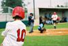 04/112/03 - Junior pitcher, Leah Gronberg (10) prepares to bat.