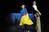 Allison Gooch, sophomore biology major, and Alex Evans perform in Kappa Delta's Variety Show 2010 act about Snow White and the Seven Dwarfs.   - Photo by Morris Abernathy