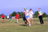 Women's intramural football action 2002. - Photo by Justin Veneman