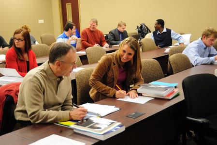 Students in a BSOL program class. 