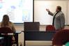 Dr. Ben Mitchell, Graves Professor of Moral Philosophy, teaches a class.  - Photo by Morris Abernathy