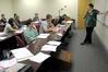 Dr. Joanne Stephenson, professor of psychology, teaches a class.  - Photo by Morris Abernathy