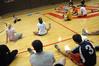 Students participate in a workout session in the Fred Delay Gym. - Photo by Morris Abernathy