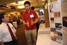 Students presented their semester long projects at the annual scholarship symposium. - Photo by Morris Abernathy