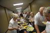 Guest at the Senior Adult Extravaganza are treated to a lovely dinner by Aramark at Union. - Photo by Morris Abernathy